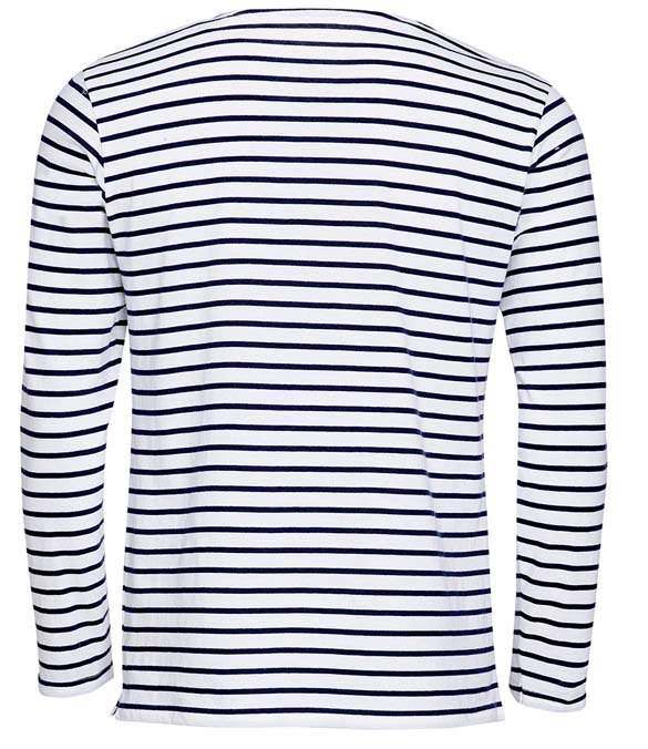 SOL&#39;S Marine Long Sleeve Striped T-Shirt