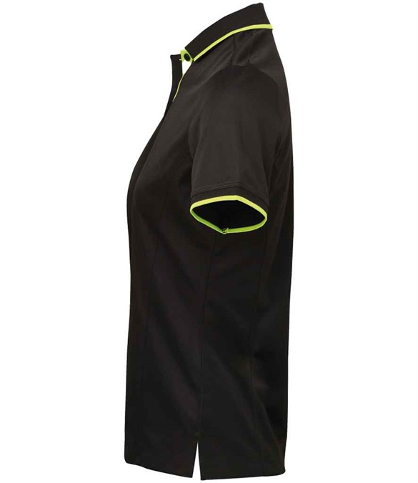 Premier Ladies Contrast Coolchecker&#174; Piqu&#233; Polo Shirt