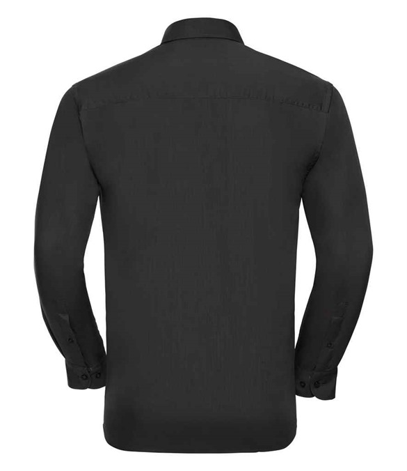 Russell Athletic Collection Long Sleeve Easy Care Poplin Shirt