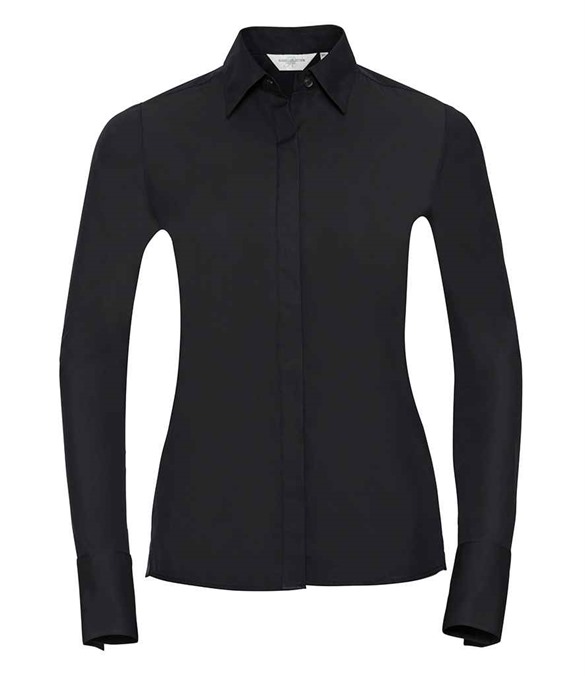 Russell Athletic Collection Ladies Ultimate Stretch Shirt