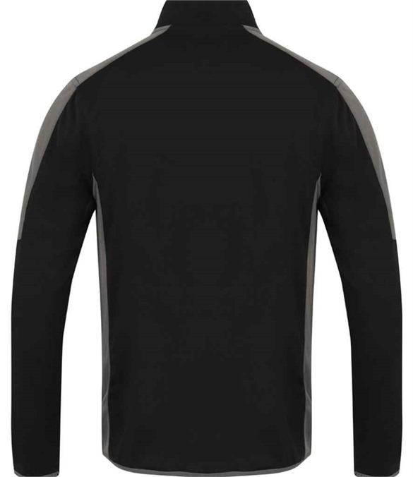 Finden + Hales Contrast Zip Neck Midlayer Top