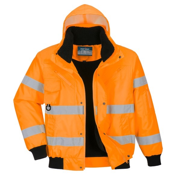 Hi-Vis 3-in-1 Bomber Jacket