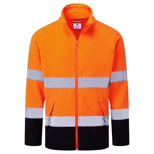 ES1 Essential Hi-Vis Contrast Fleece