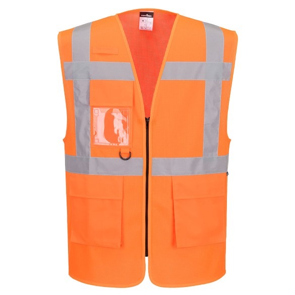 ES1 Essential Hi-Vis Mesh Executive Vest