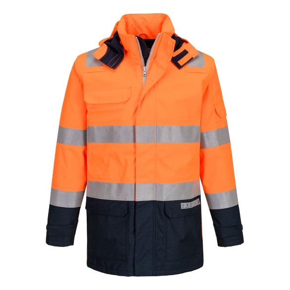 Bizflame Rain+ Hi-Vis Multi-Norm Contrast FR Jacket