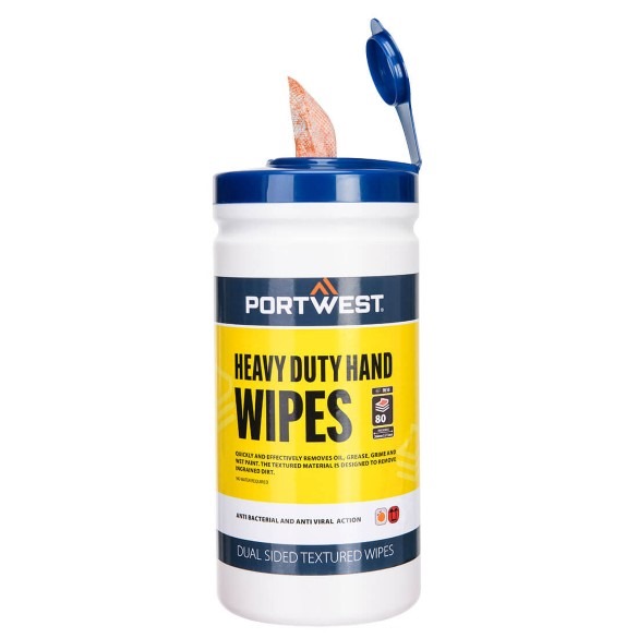 Heavy Duty Hand Wipes (80 Wipes)