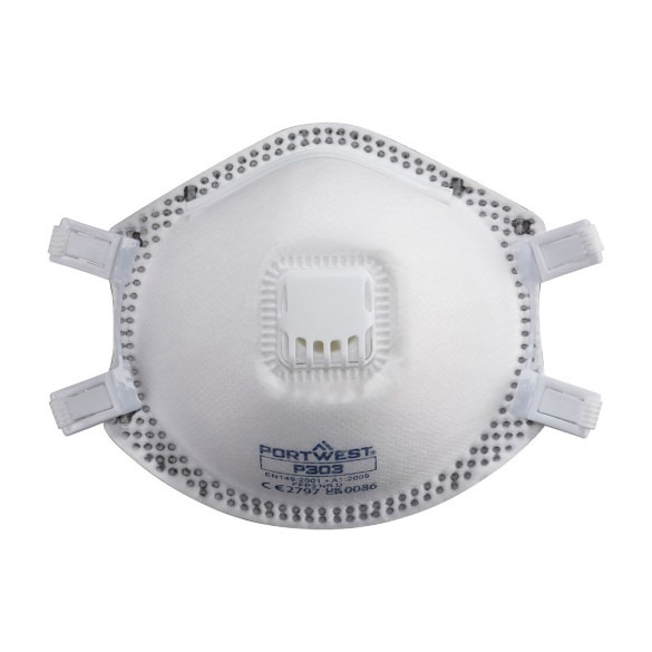 FFP3 Valved Dolomite Respirator (Pk10)