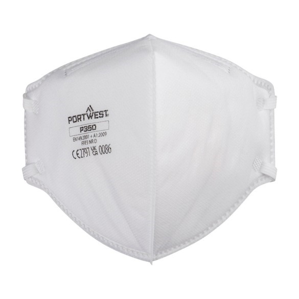 FFP3 Dolomite Fold Flat Respirator (Pk20)
