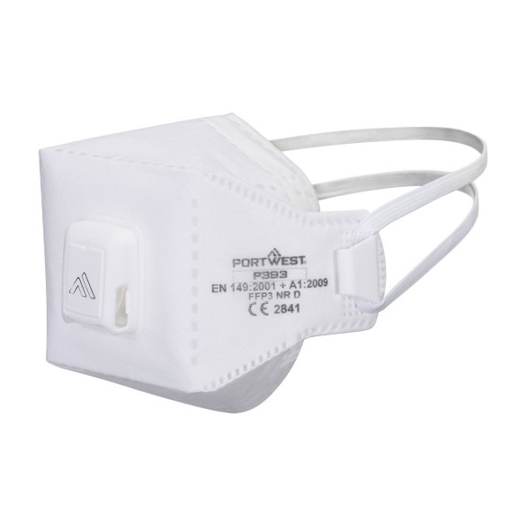 EAGLE PRO FFP3 Valved Dolomite Fold Flat Respirator (Pk10)
