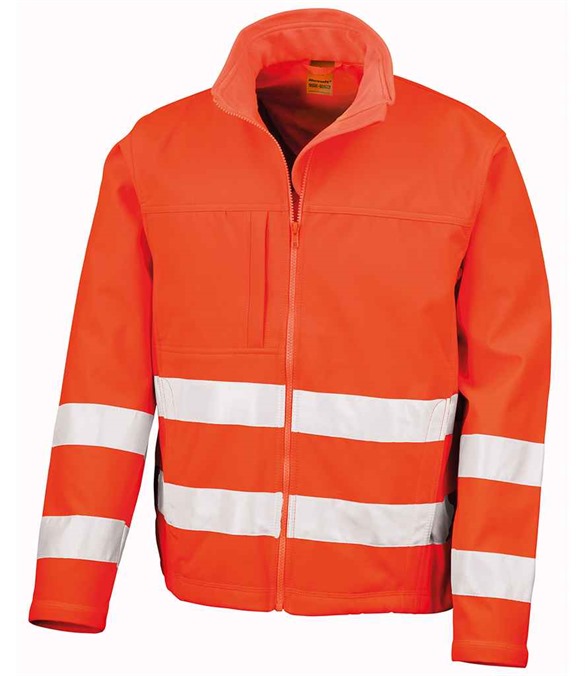 Result Safe-Guard Hi-Vis Soft Shell Jacket