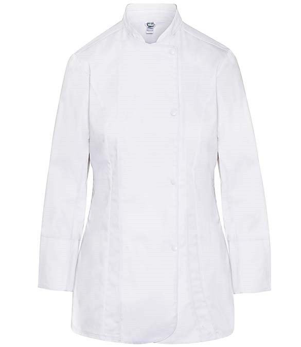 Dennys Ladies Long Sleeve Premium Chef&#39;s Jacket