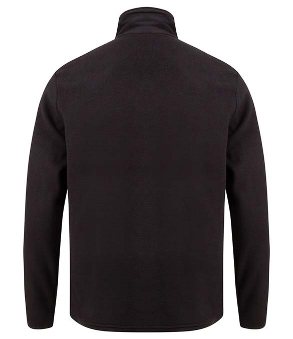 Henbury Zip Neck Micro Fleece
