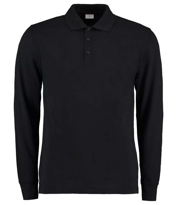 Kustom Kit Long Sleeve Poly/Cotton Piqu&#233; Polo Shirt