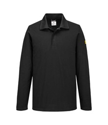 Anti-Static ESD Polo Shirt L/S