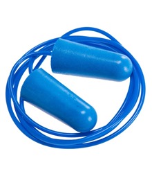 Detectable Corded PU Ear Plugs (200 Pairs)