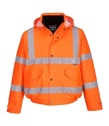 ES1 Essential Hi-Vis Winter Bomber Jacket