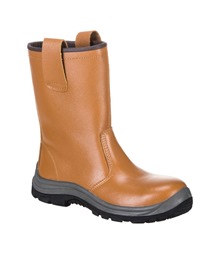 Steel Action Leather Rigger Boot S1P HRO SRC CI