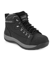 Steel Nubuck Leather Mid Boot SB HRO