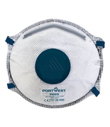 FFP2 Carbon Valved Dolomite Respirator (Pk10)