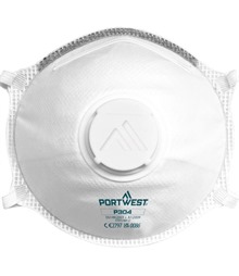 FFP3 Valved Dolomite Light Cup Respirator (Pk10)