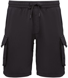 Native Spirit French Terry Washed Effect Cargo Shorts