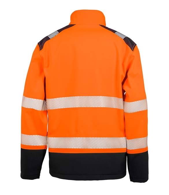 Result Safe-Guard Printable Ripstop Safety Soft Shell Jacket