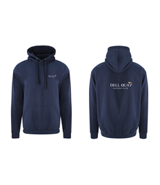 Hoodie - Men's embroidered front logo & printed Back