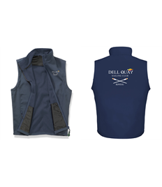 Ladies Gillet Rowing Embroidered front,printed back
