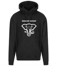 Printed Irrelevant Elephant HOODIE