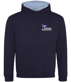 Felpham Sailing Club Two Tone Hoodie Childrens